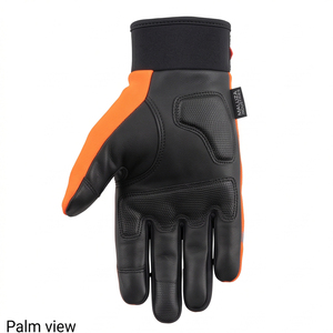 Guantes de Trabajo Mecánicos con Absorción de Impactos OEM Personalizados, Protección para Dedos de Poliéster, Flexibles, Transpirables, Antideslizantes y con Pantalla Táctil - Product Image 3