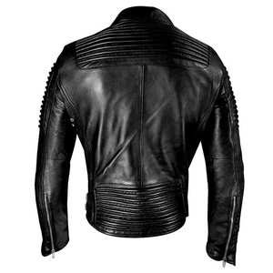 Chaqueta de Cuero de Moda para Mujer, Último Diseño, Venta Caliente, Chaquetas de Cuero con Tachuelas para Mujer con Logotipo Personalizado en Grandes Cantidades - Product Image 3