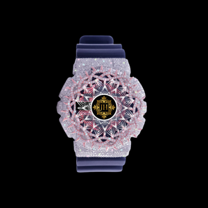Reloj de cuarzo de lujo con diamantes de moissanita personalizados de diseño único, estilo hip hop, brillante, para hombre, disponible para la venta. - Product Image 1
