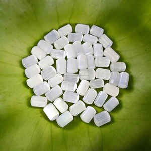 Cristal cilíndrico de ágata de selenita de alto grado, piedras preciosas talladas a mano de primera calidad, feng shui, decoración del hogar, venta al por mayor - Product Image 2