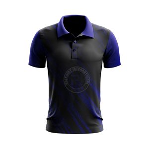 Polo de Algodón 220G con Logotipo Personalizado Bordado de Fábrica OEM, Color Sólido, Liso, para Golf, Deportes al Aire Libre, Casual, Negocios - Product Image 1