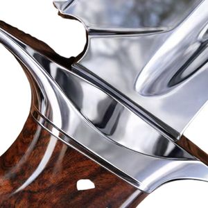 Couteau de chasse en acier inoxydable de haute qualité, couteau pliant tactique de survie pour le camping, poignée ergonomique antidérapante, aventure en plein air - Product Image 5