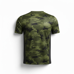 Uniforme de críquet con impresión personalizada, camiseta de manga corta con cuello en V y conjunto de pantalones, ropa para equipos de club competitivos. - Product Image 2