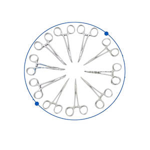 Pinces hémostatiques droites en acier inoxydable de qualité allemande de 3,5 pouces, lot de 10, pinces de serrage manuelles polyvalentes, vente chaude, directement de l'usine - Product Image 1