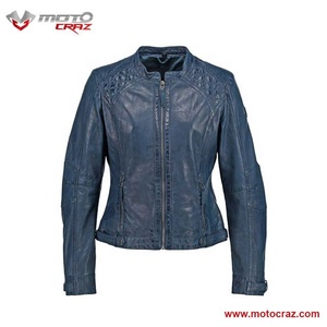 Custom-Made Brando Style Leather <b>Jacket</b> for Ladies Winter Season's Breathable Rider <b>Jacket</b> Fashionable Motorcycle Garments - Product Image 6
