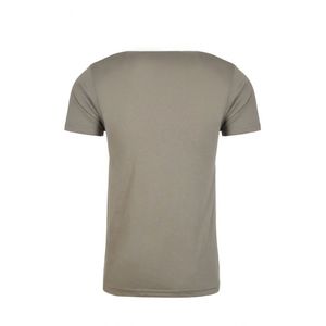 Camiseta Azul Rey de Cuello Redondo, Tri-blend, Personalizada, de Alta Calidad, Corte Ajustado, Unisex, con Impresión DTG para Hombre - Product Image 4
