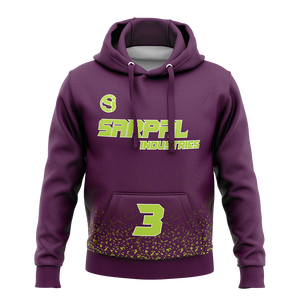 Sudadera Deportiva Personalizada de Moda para Hombre, Sudadera con Capucha de Poliéster/Algodón, Corte Regular, Felpa, Bordado, Transpirable - Product Image 1