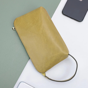 New Style Cowhide Women's Clutch <b>Bag</b> Can Hold Mobile Phone Genuine <b>Leather</b> <b>Small</b> Phone <b>Bag</b> Women's Handbag - Product Image 4
