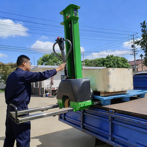 Empilhadeira Elétrica Auto-Carregável por Atacado 500/700/1000kg Múltiplas Opções de Capacidade Fonte de Energia com Bateria de Íon de Lítio - Product Image 2