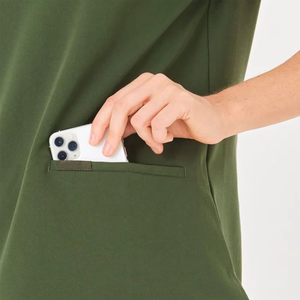 Uniforme médical unisexe de haute qualité, chemises de laboratoire à manches courtes confortables, meilleure qualité pour les hôpitaux et les laboratoires - Product Image 5