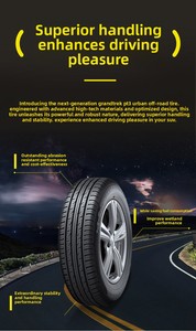 Pneu SUV DUNLOP PT3 215/<span class=keywords><strong>55</strong></span> <span class=keywords><strong>225</strong></span>/60 <span class=keywords><strong>R18</strong></span> Nouveau pneu radial d'été, maniabilité supérieure, stabilité, vitesse H, garantie 1 an - Product Image 4
