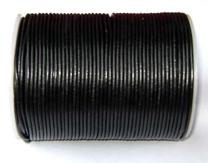 Cordones de Cuero Redondos de Metal de 2 mm con Acabado Recubierto para Manualidades, Joyería, Pulseras, Collares, Zapatos, Bolsos, Prendas de Vestir y Textiles para el Hogar - Product Image 3