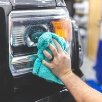 Serviettes de séchage pour voiture en microfibre Airlab, 800 g/m², épaisses et moelleuses, chiffons de nettoyage pour le detailing automobile, séchage rapide, pour l'intérieur