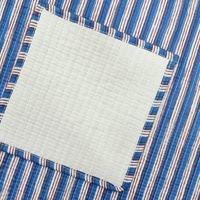 Sac fourre-tout matelassé en coton imprimé palmiers, sac à bandoulière, sac de shopping, fabricant, 330 GSM
