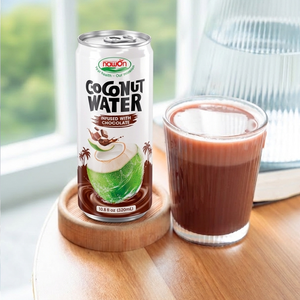 Deliciosa Bebida de Agua de Coco con Chocolate Negro, Agua de Coco Enlatada al por Mayor, 320 ml, Fabricante de Bebidas Nawon - Product Image 2