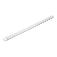 Tube LED AL+PC de 4 pieds à haute efficacité lumineuse avec corps en aluminium et en plastique pour bureau/maison/entrepôt