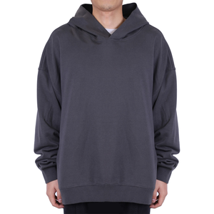 Sweat-shirts streetwear pour hommes, personnalisés OEM, 100% coton éponge, imprimés, délavés à l'acide, épais, effet usé, longueur standard - Product Image 2