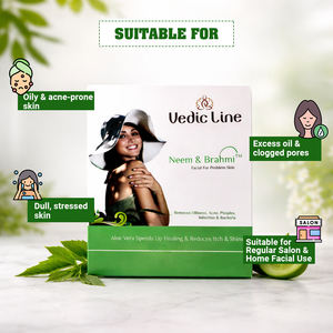 Kit Facial Vedic Line Neem & Brahmi, Solución Completa para el Cuidado de la Piel, para una Piel Clara, Radiante y Saludable, Precio de Exportación - Product Image 5