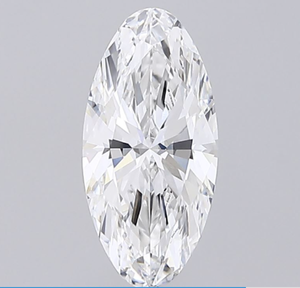 Igi 2.03 CT moval CUT D สีใส VVS1เพชรที่ปลูกในห้องปฏิบัติการ CVD LG 780618889 Royal GEMS สุดยอดการทำเครื่องประดับ - Product Image 1