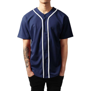Maillot de baseball et de softball pour jeunes, personnalisé avec broderie, double tricot, sublimation, maille, boutons, maillot de baseball et de softball pour hommes - Product Image 6