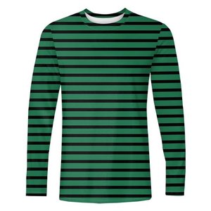 Camiseta de Hombre con Estampado de Leopardo Sublimado, Cuello Redondo, Manga Corta, Corte Regular, Tejido de Punto Jersey, Algodón Transpirable - Product Image 6