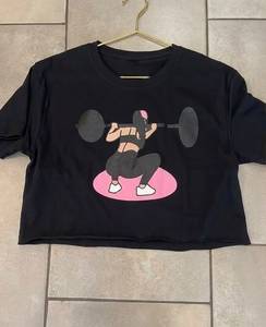 T-shirt court imprimé pour femme, manches courtes, col rond, coupe décontractée, toutes saisons, 100 % coton jersey respirant - Product Image 2