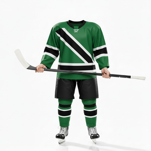 Kit d'entraînement pour joueur de hockey, uniforme de hockey sur glace personnalisé, vêtements de sport professionnels pour équipe, design confortable pour une performance athlétique optimale - Product Image 2