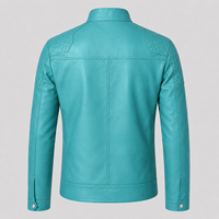 Veste en toile de cuir fine camouflage unisexe de qualité supérieure, col montant, fermeture éclair avant, imperméable, coupe-vent, élégante, décontractée