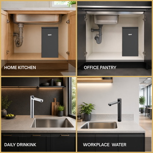 Distributeur d'eau chaude et froide sous évier AQUATEK avec robinet tactile pour cuisine moderne - Product Image 6