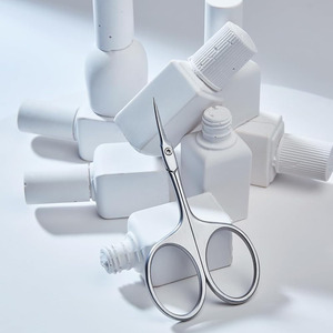 Cuticle Scissors stainless steel (For Fine Cuts of Cuticles and Skin Remnants, Safe Nail Care, Sharp <b>Edge</b>) Premium Silver - Product Image 4