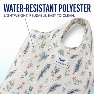 Promotional Custom Logo Reusable Polyester Folding <b>Tote</b> Bag Washable Eco Friendly Supermarket Grocery Handbag Travel Outdoor - Product Image 2