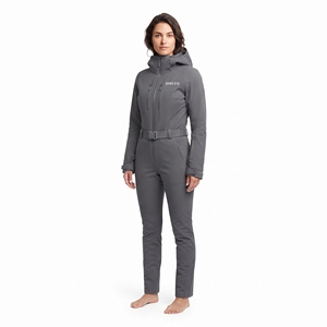 <b>Women</b>’s <b>One</b> <b>Piece</b> Winter <b>Ski</b> <b>Suit</b> Warm Waterproof Windproof Hooded Zipper Snowboarding Outdoor Wear - Product Image 4