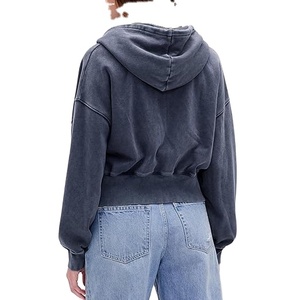 เสื้อฮู้ดผู้ชายผ้าคอตตอนมีซิปเสื้อมีฮู้ดของผู้ชายทรงโอเวอร์ไซส์ดีไซน์แบบพิเศษเสื้อผ้าแนวสตรีทแวร์ผ้า100% - Product Image 2