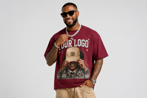 High Quality Custom DTG Print T-Shirt Men DTG Oversized T-Shirt 100% Cotton Breathable Graphic T-Shirt For Men 2026 - Product Image 2
