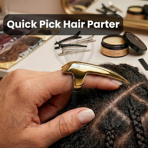 Hair Parting <b>Tools</b> Durable Dreadlocks Wig, Curling, Weaving, Styling, & Quick Installation Of Human Hair Extension Removal <b>Tools</b> - Product Image 6