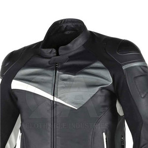 Men Custom Body OEM Motorbike Jacket 2026 Motorbike Leather Jacket <b>Back</b> <b>Support</b> Motorcycle Auto Racing Wear - Product Image 4