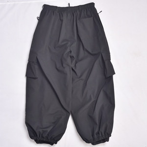 Pantalones de esquí para nieve impermeables con estampado de dragón reflectante negro de nuevo diseño, estilo holgado con cintura con cordón y parte inferior elástica - Product Image 1