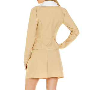 Uniformes d'hôtesse de l'air personnalisés avec logo et couleur unie, ensembles pour femmes - Product Image 2