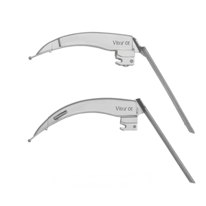Juego de hojas de laringoscopio Flexitip y de fibra óptica |   Set de laringoscopio de fibra óptica |    Juego de cuchillas con mango y embalaje - Product Image 6