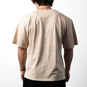 Premium Quality Soft Cotton Stretch Fabric Oversized <b>Pump</b> <b>Cover</b> Tees Men Fitness <b>Gym</b> Casual Loose Style - Product Image 2