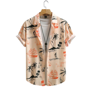 Camisas hawaianas de vacaciones familiares, traje tropical a juego para mamá, papá, hijo e hija - Product Image 5
