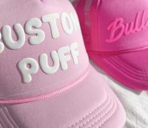 Custom Foam 5-Panel Trucker Hat Raised Printing Club Logo Front Panel Mesh Fabric Breathable Adjustable Snapback Outdoor - Product Image 3