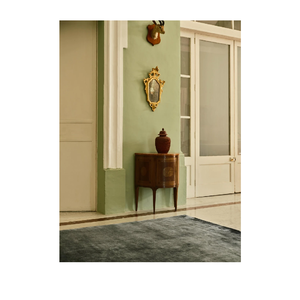 Alfombra Tejida a Mano Color Verde Salvia Carbón, Alfombra Premium Tejida a Mano en Verde Gris, Alfombra Hecha a Mano con Textura Sólida - Product Image 4