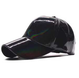 Holographic <b>Baseball</b> <b>Cap</b> Unisex Adjustable Fashion Hat Breathable Polyester Spring Summer Casual Wear - Product Image 4