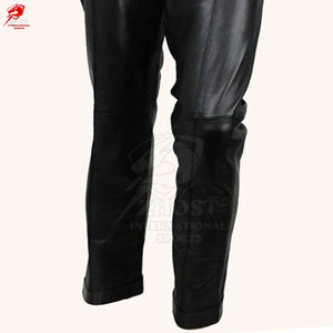 Durable <b>Men</b> Leather Pants Classic Fit Comfortable Soft Leather Material Suitable For <b>Any</b> Occasion - Product Image 6