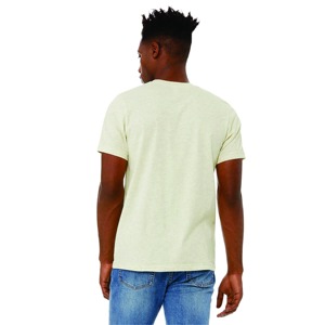 T-shirt homme coupe classique 100% coton biologique col rond manches courtes design uni 220g respirant séchage rapide pour l'été - Product Image 3