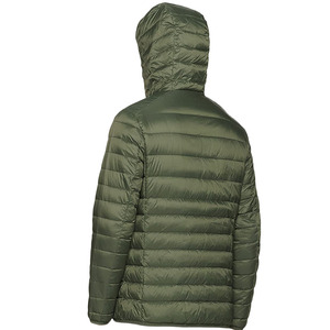 Chaqueta de Plumón para Hombre, Chaqueta Acolchada Cálida para Exteriores con Cierre de Cremallera, Logotipo Personalizado, Chaqueta Larga Regular para Hombre - Product Image 2