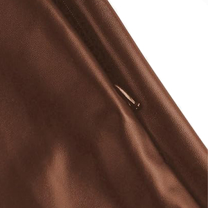 Jupe mini trapèze en satin pour femme, couleur unie, brillante, plissée, taille normale, toutes saisons - Product Image 5