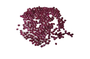 1.5mm tự nhiên Burma <span class=keywords><strong>Ruby</strong></span> đá quý màu đỏ IGI chứng nhận AAA chất lượng mặt tròn rực rỡ cắt lỏng bán buôn - Product Image 2