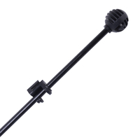 Postes de Fibra de Vidrio de 1100 mm, Fáciles de Instalar, Resistentes a los Rayos UV y al Agua, de Alta Resistencia, Diseño Moderno, Marca HPSFENCE para Cercas Eléctricas